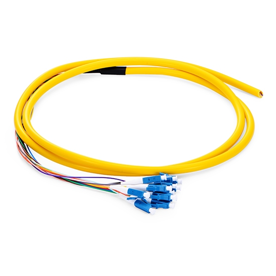 PIGTAIL LC/UPC SM 0.9MM 1.5MT COLORES (PAQUETE DE 12 UNDS) (CABLE DE FIBRA OPTICA)